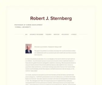 Robertjsternberg.com(Robert J. Sternberg) Screenshot