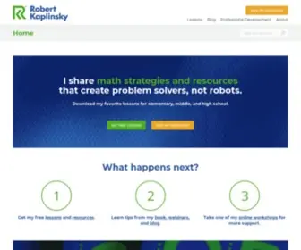 Robertkaplinsky.com(Robert Kaplinsky) Screenshot