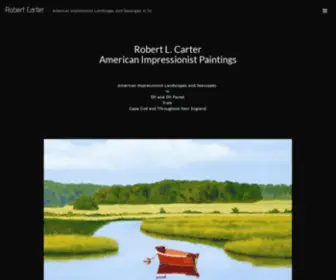 Robertlcarterart.com(Robert L) Screenshot