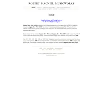 Robertmacneilmusicworks.com(Robertmacneilmusicworks) Screenshot