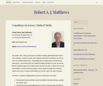 Robertmatthews.org(Robert A) Screenshot