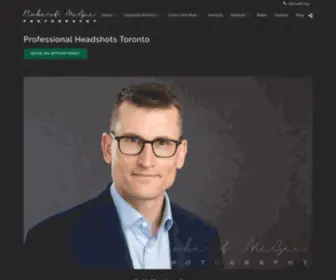 RobertmcGee.ca(Professional Headshots Toronto) Screenshot