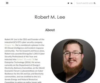 Robertmlee.org(Robert M) Screenshot