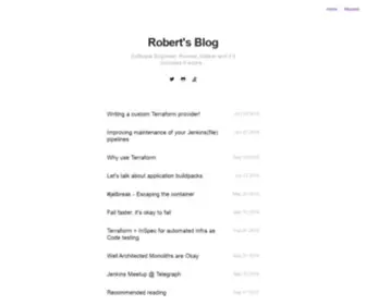 Robertnorthard.com(Robert’s Blog) Screenshot