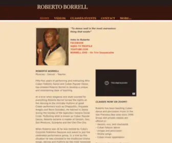 Robertoborrell.com(ROBERTO BORRELL) Screenshot