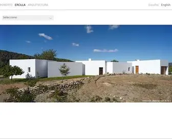 Robertoercilla.com(Roberto Ercilla Arquitectura) Screenshot