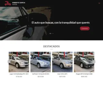 Robertogarciaautos.com.ar(ROBERTO GARCIA AUTOS) Screenshot