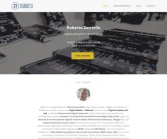 Robertozarriello.com(Roberto Zarriello) Screenshot