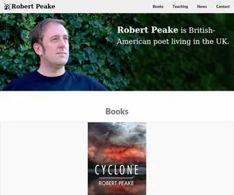 Robertpeake.com(Robert Peake) Screenshot