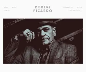 Robertpicardo.com(Robert Picardo) Screenshot