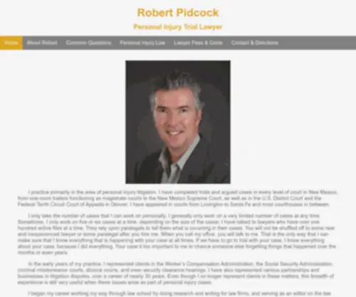 Robertpidcock.com(Robertpidcock) Screenshot