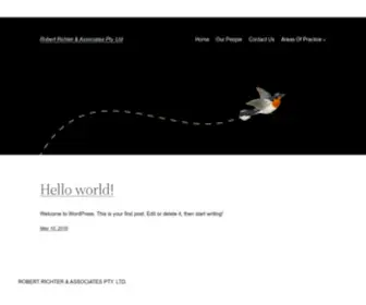 Robertrichter.net(Robert Richter & Associates Pty. Ltd) Screenshot