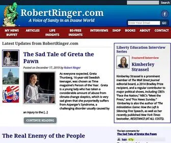 Robertringer.com(Where Philosophy) Screenshot