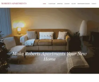 Roberts-APTS.com(Apartments l Oxford) Screenshot