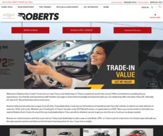 Robertsautocenter.com(Pryor Chevrolet Buick GMC) Screenshot