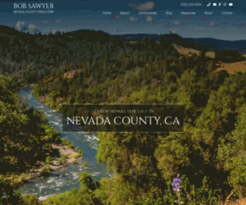 Robertsawyer.com(Nevada County Real Estate) Screenshot