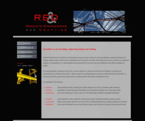 Robertsengineering.com.au(Roberts Engineering and Drafting) Screenshot