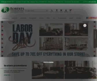 Robertsfurniture.com(Home Furniture Stores Hampton) Screenshot