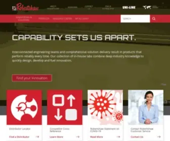 Robertshaw.com(Robertshaw®) Screenshot