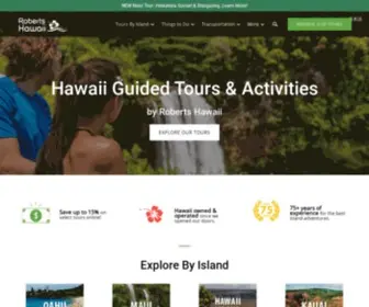 Robertshawaii.com(Roberts Hawaii) Screenshot