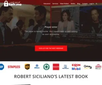 Robertsiciliano.com(Identity theft expert and speaker Robert Siciliano) Screenshot
