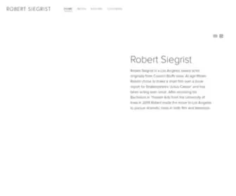 Robertsiegrist.com(Robert Siegrist) Screenshot