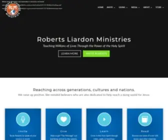 Robertsliardon.org(Roberts Liardon Ministries) Screenshot