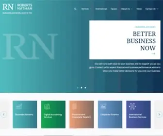 Robertsnathan.com(Business Advisors) Screenshot