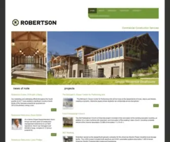 Robertsonconstruction.net(Central Ohio Construction Management) Screenshot