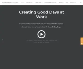 Robertsoncooper.com(Robertson Cooper) Screenshot
