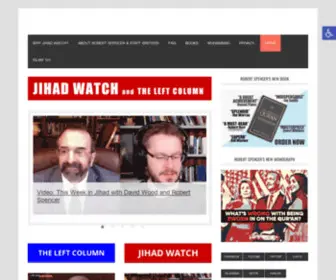 Robertspencer.org(Exposing the role that Islamic jihad theology and ideology play in the modern global conflicts) Screenshot