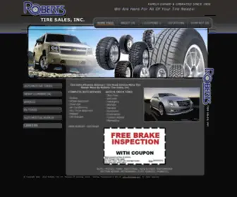 Robertstire.net(Tire Sales Phoenix) Screenshot