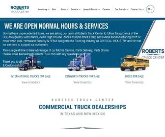 Robertstruck.com(Roberts Truck Center) Screenshot