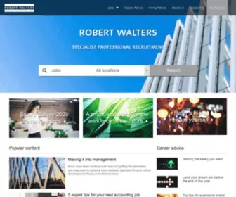 Robertwalters.com.hk(Robert Walters Hong Kong) Screenshot