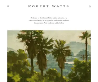 Robertwattsartsales.com(Robert Watts) Screenshot