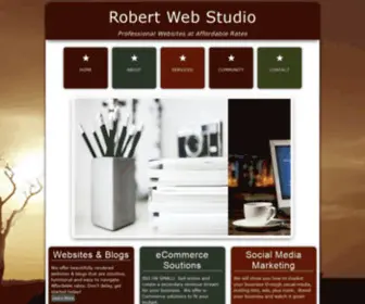 Robertwebstudio.ca(Website Design Chemainus) Screenshot