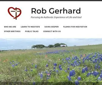 Robgerhard.com(Pursuing An Authentic Experience of Life and God) Screenshot