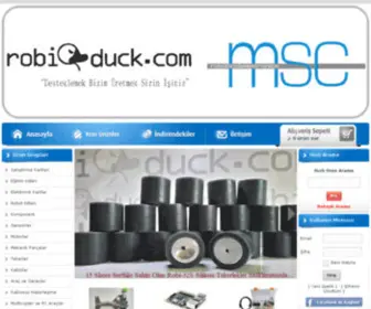 Robiduck.com(Elektronik ve Robotik Malzemeleri Marketi) Screenshot