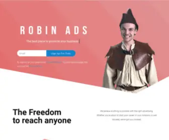 Robin-ADS.com(Robin ads) Screenshot