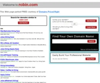 Robin.com(Andre Robin and Associates) Screenshot