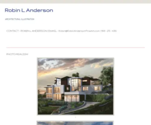 Robinandersonartist.com(Robin L Anderson) Screenshot