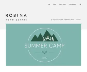 Robinatowncentre.com.au(Robina Town Centre) Screenshot
