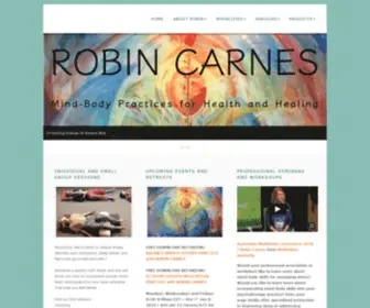 Robincarnes.com(Robin Carnes) Screenshot