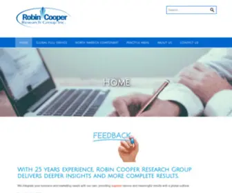Robincooperresearch.com(Research Group Inc) Screenshot