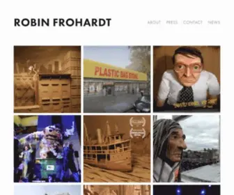 Robinfrohardt.com(Robin Frohardt) Screenshot