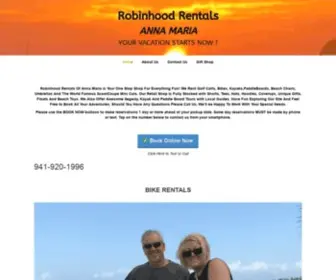 Robinhoodanamaria.com(Robinhood rentals) Screenshot