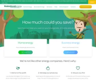 Robinhoodenergy.co.uk(Robin Hood Energy) Screenshot