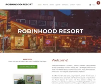 Robinhoodresorts.com(The Robinhood Resort) Screenshot