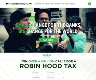 Robinhoodtax.org.uk(Robin Hood Tax) Screenshot