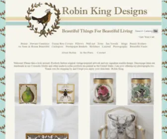 Robinkingdesigns.com(Robin King Designs) Screenshot